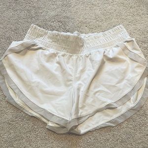 White Lululemon Shorts